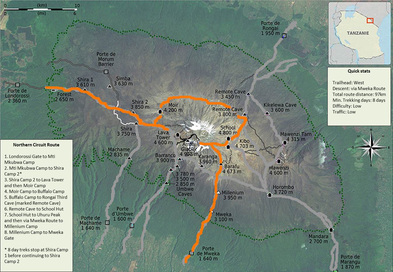 Northern Circuit Route Map Northern-Circuit-Route-Map