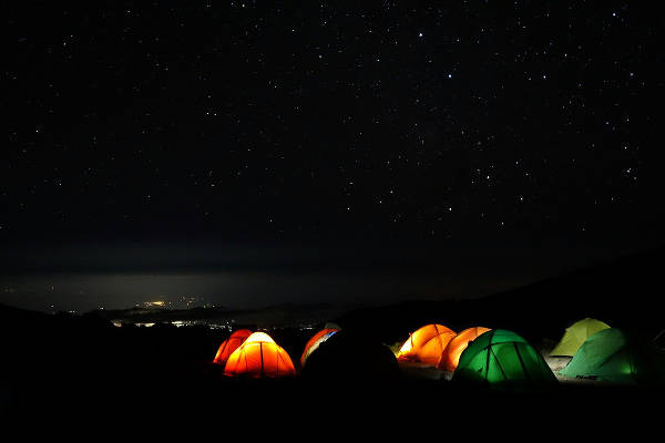 kilimanjaro rongai night