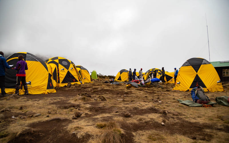 campsite-tents-on-kilimanjaro