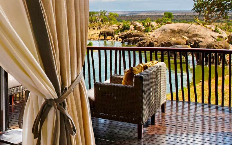 Serengeti National Park Hotels Four-Seasons-Safari-Lodge-Serengeti-Terrace-waterhole