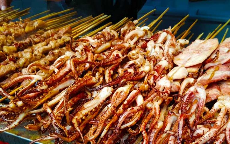 Octopus-Skewers-Zanzibar-Food