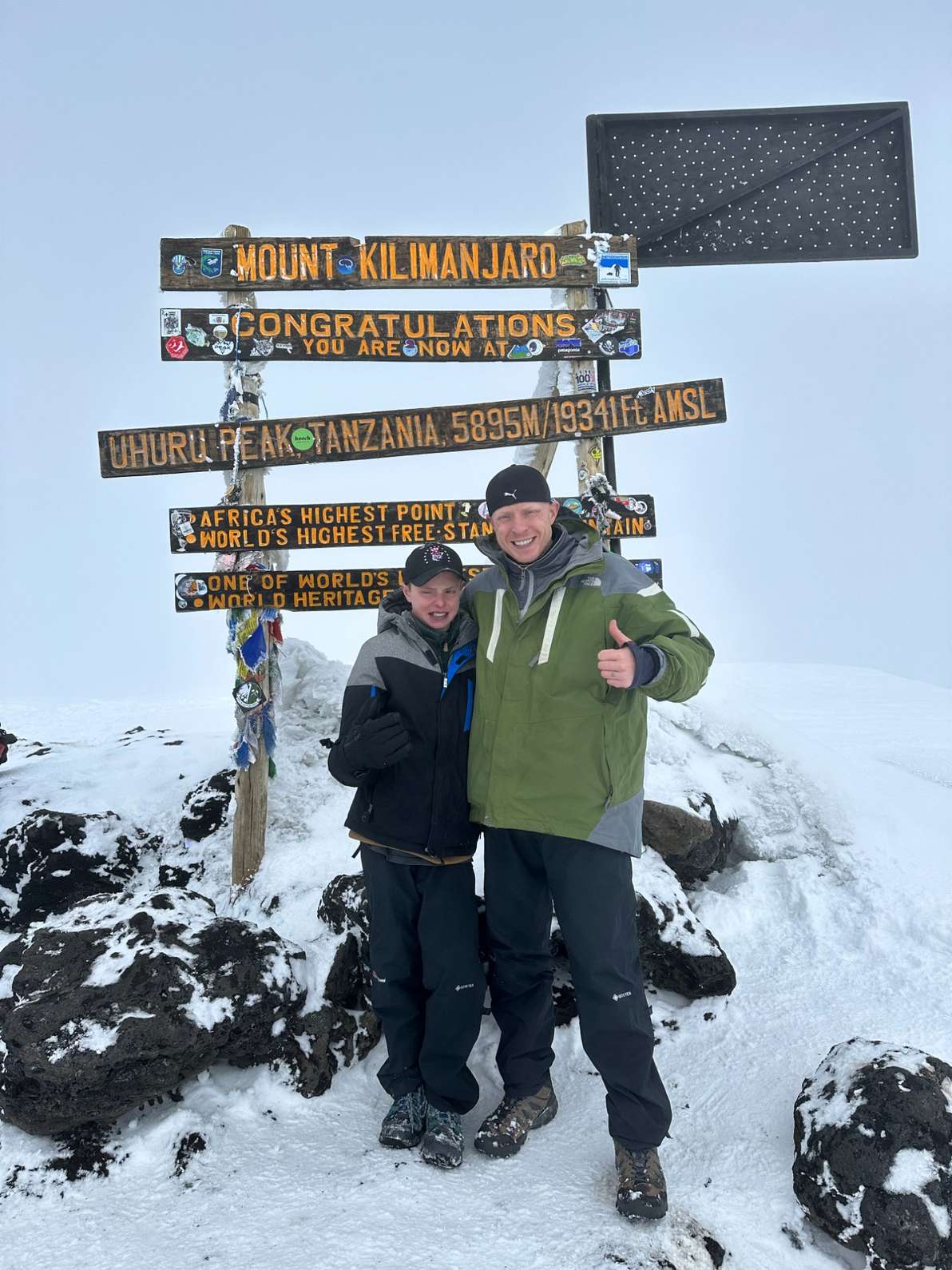 Pierce Valliere kilimanjaro